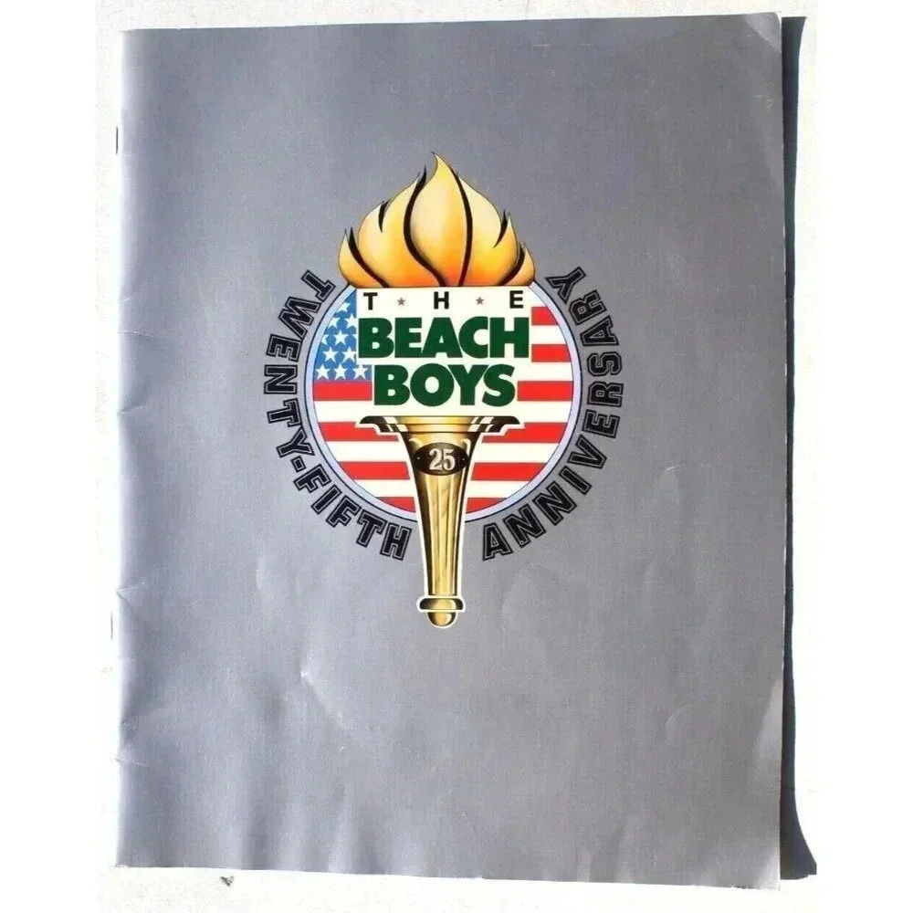 Vintage The Beach Boys 25th Anniversary Concert PROGRAM Book - RARE